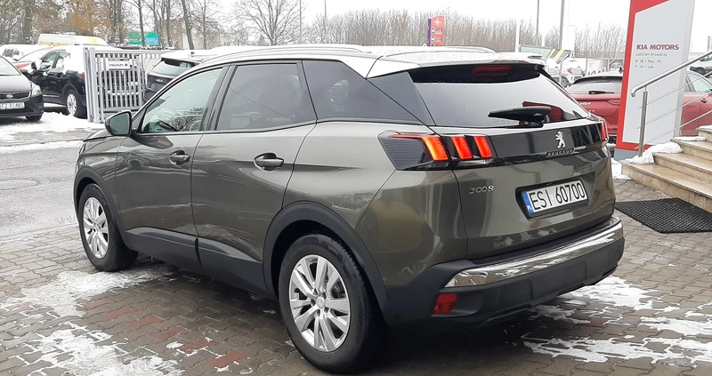 Peugeot 3008 cena 86900 przebieg: 44294, rok produkcji 2019 z Konin małe 254